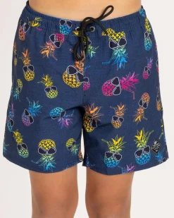 Boys' Scene Elastic Waist Shorts