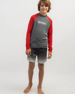 Boys' Shock Long Sleeve Rash Vest