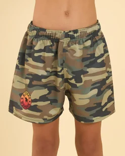 Boys' Signature Bull Footy Shorts