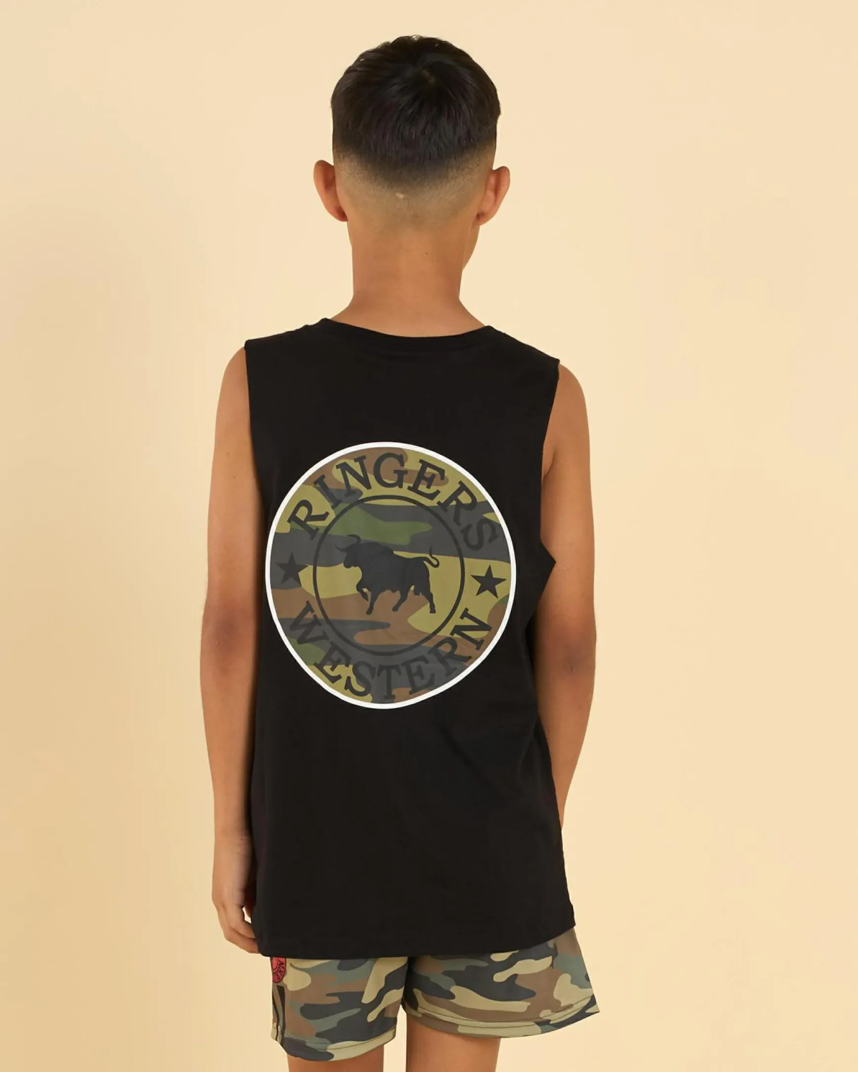 Boys' Signature Bull Muscle Tank