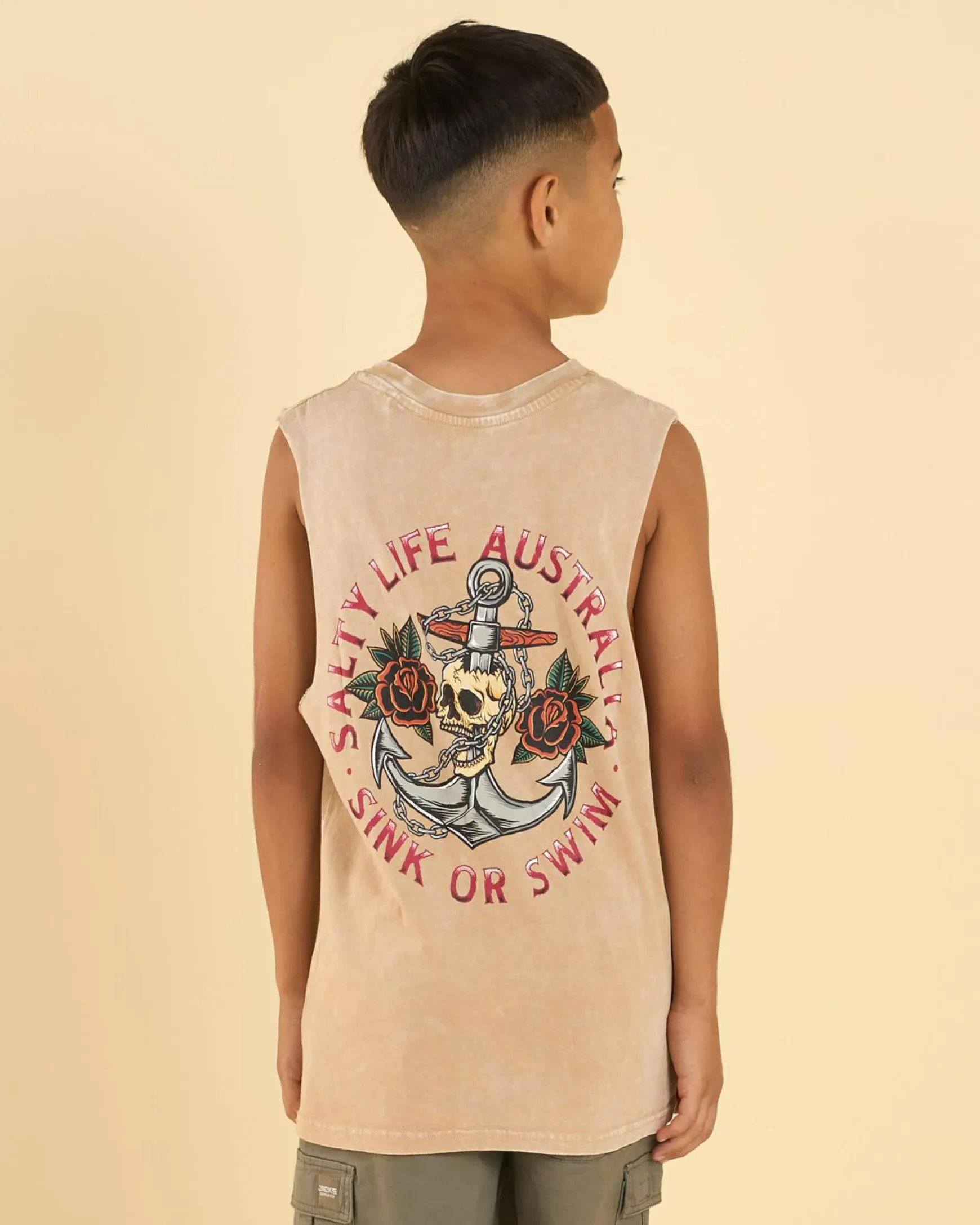 Boys' Sink Or Swim Muscle Tank