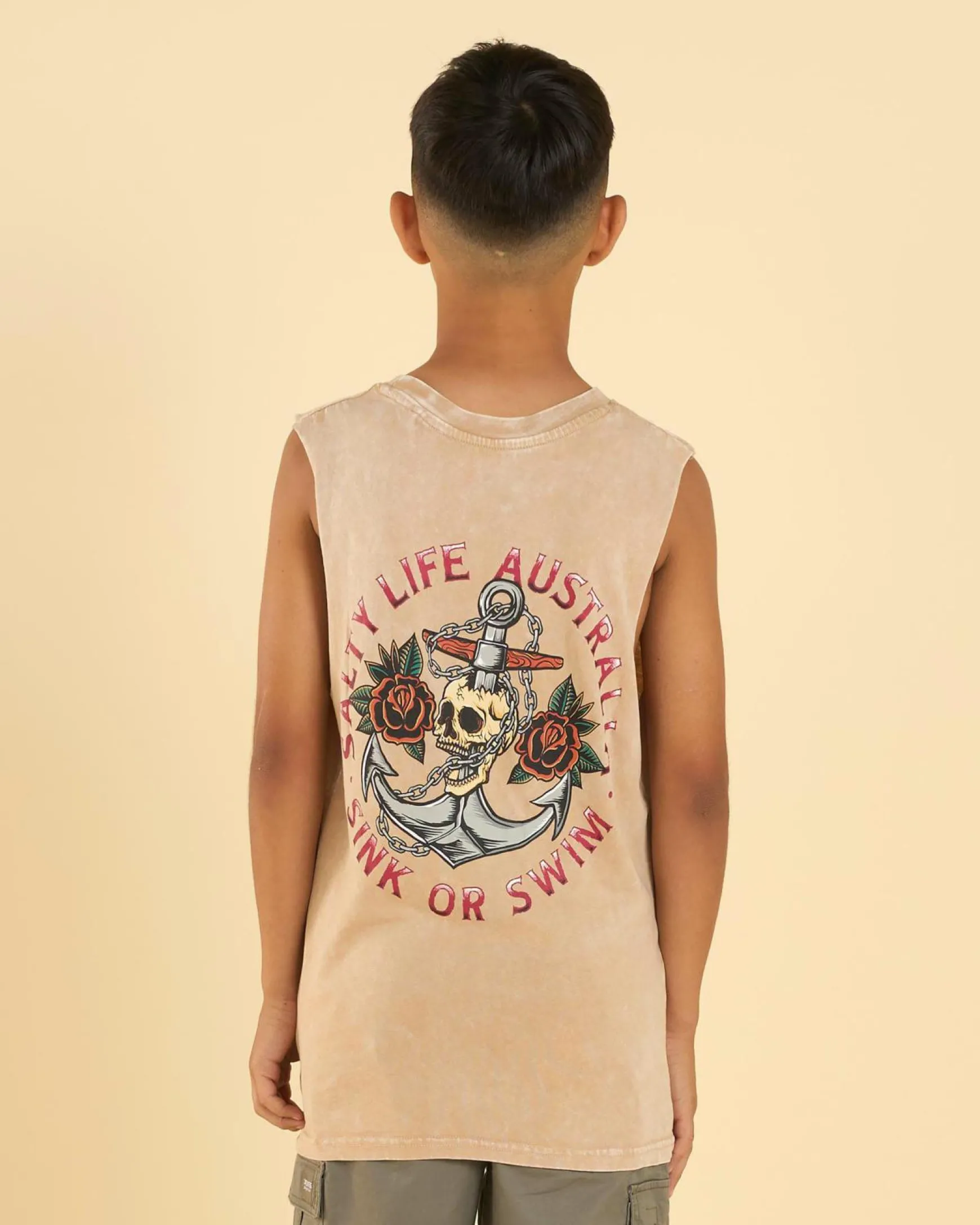 Boys' Sink Or Swim Muscle Tank