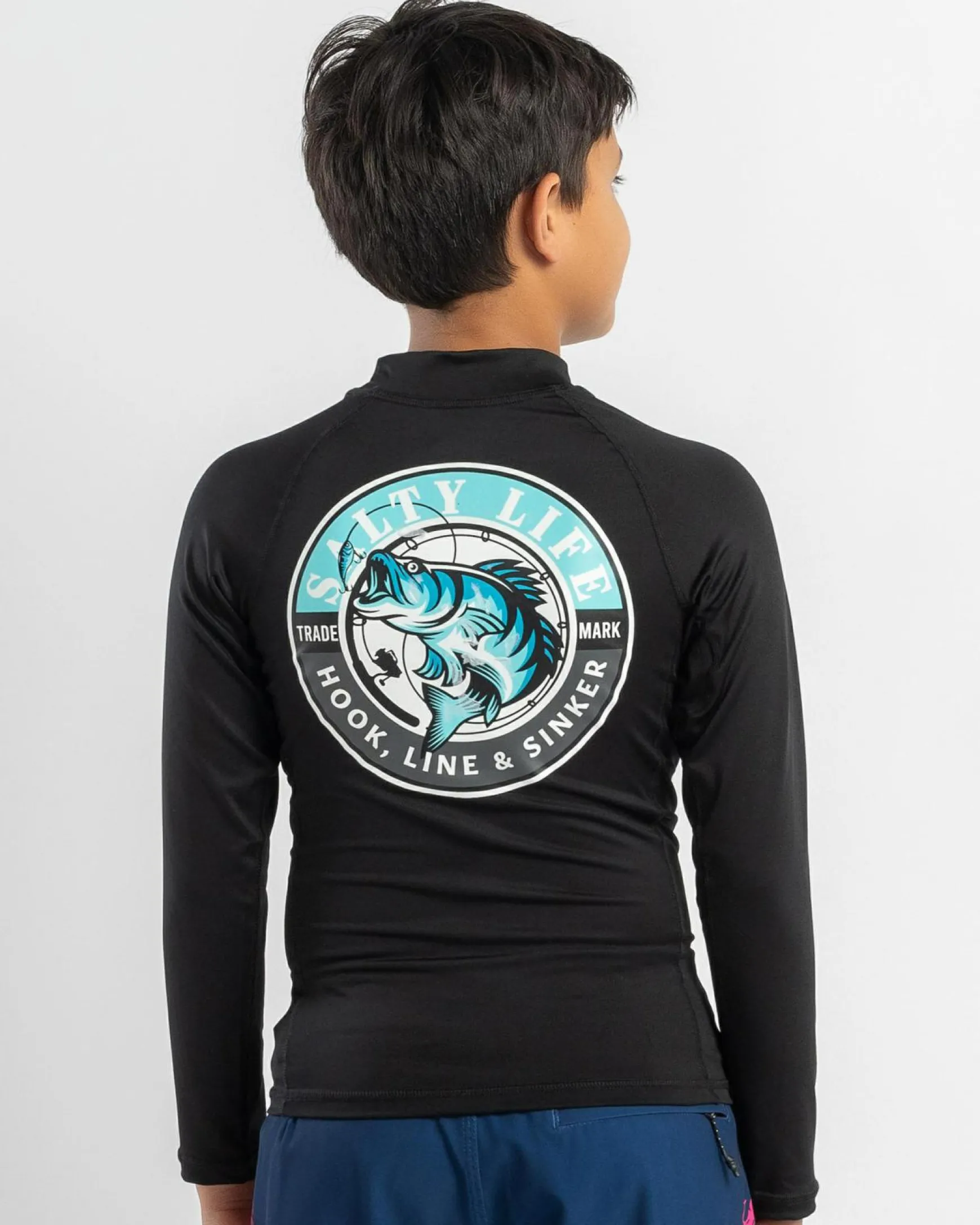 Boys' Sinker Long Sleeve Rash Vest