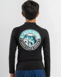 Boys' Sinker Long Sleeve Rash Vest