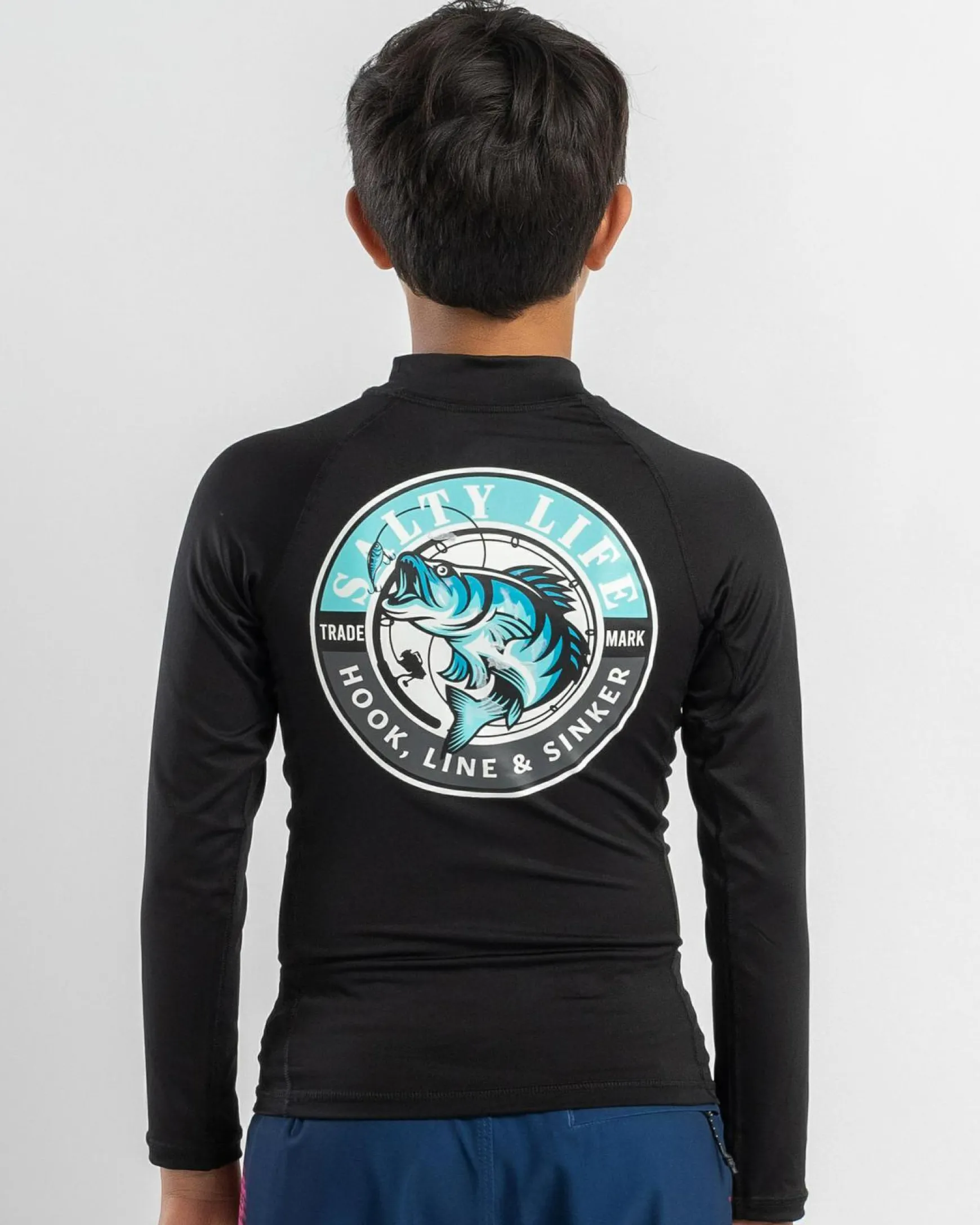 Boys' Sinker Long Sleeve Rash Vest