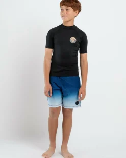 Boy's Sinker Short Sleeve Rash Vest