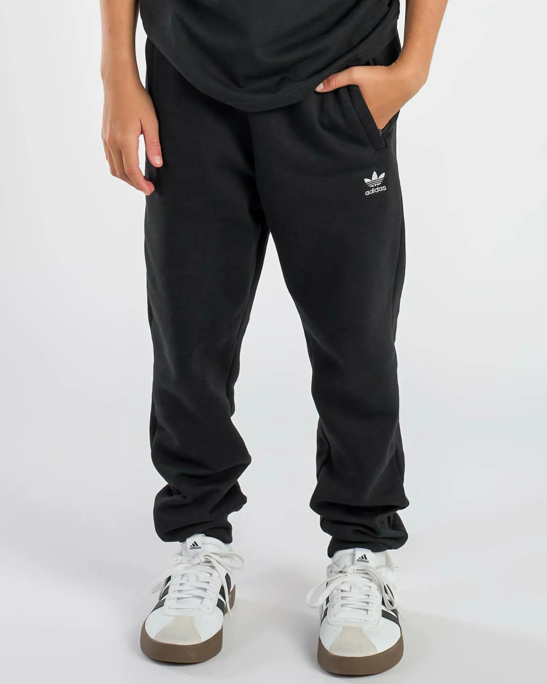 Boys' Small Trefoil Track Pants