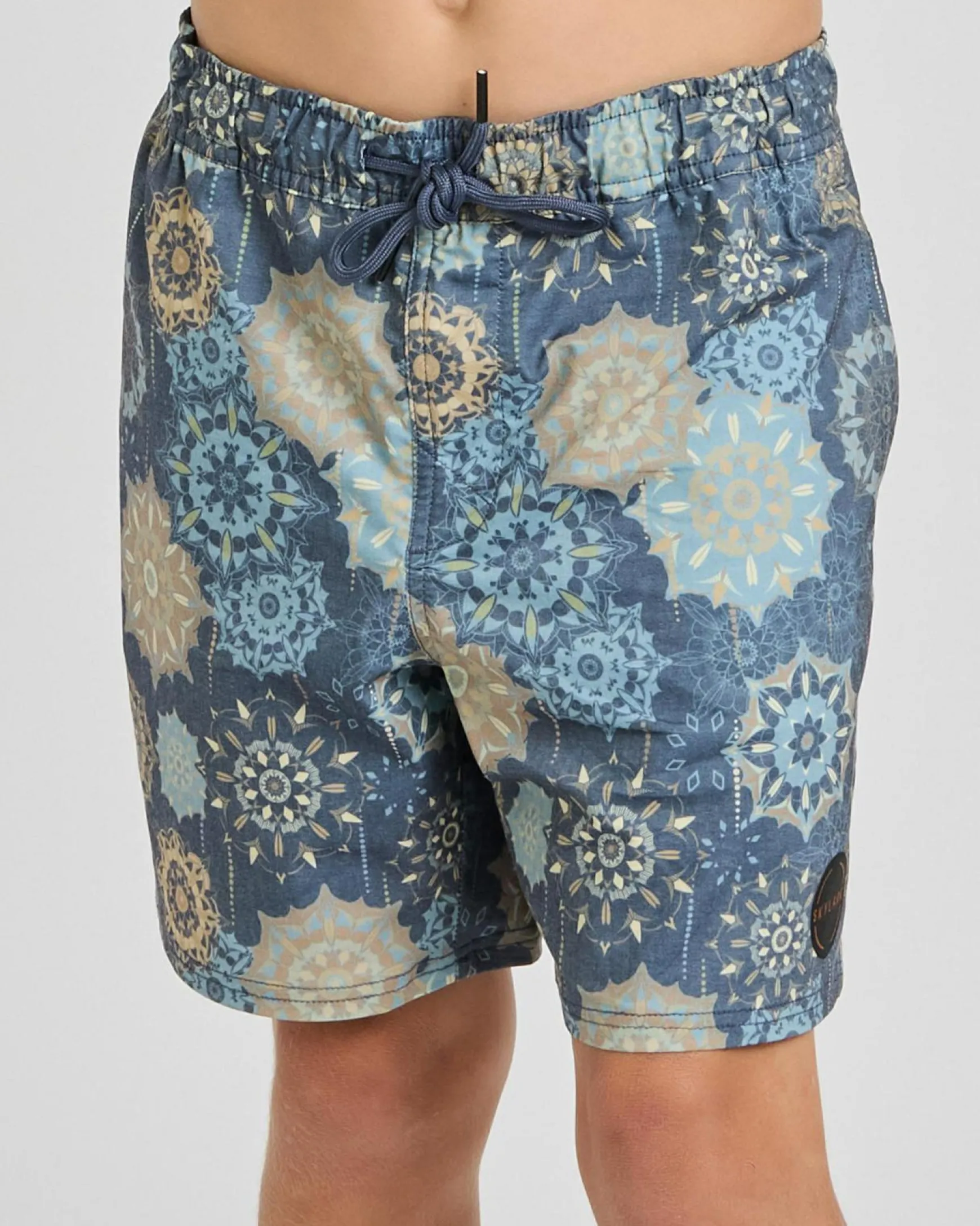 Boys' Spiral Elastic Waist Shorts