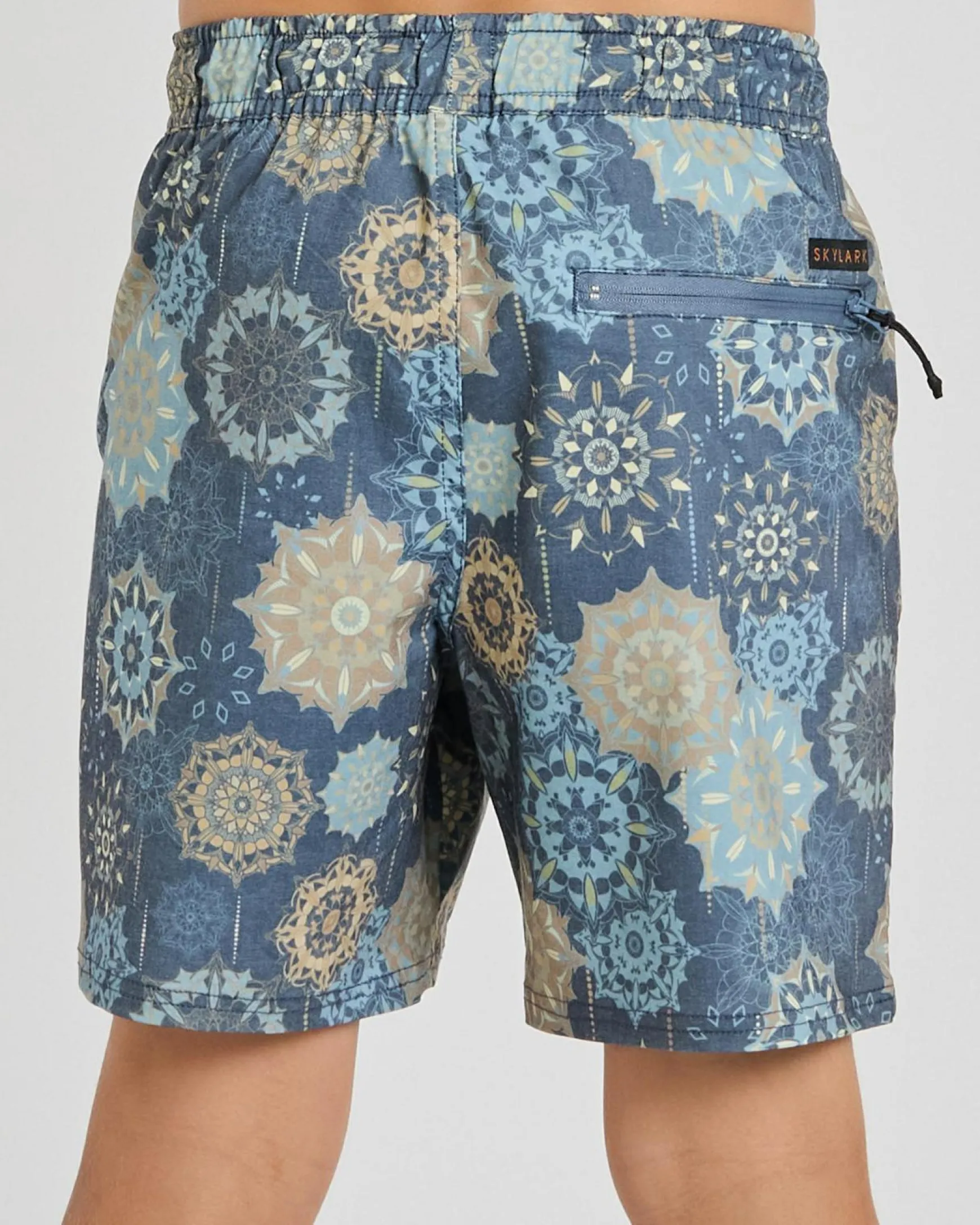 Boys' Spiral Elastic Waist Shorts