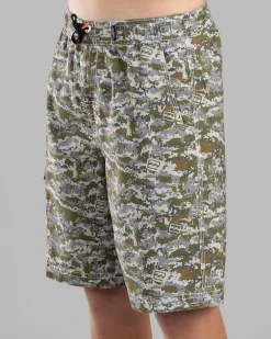 Boys' Throw On Board Shorts