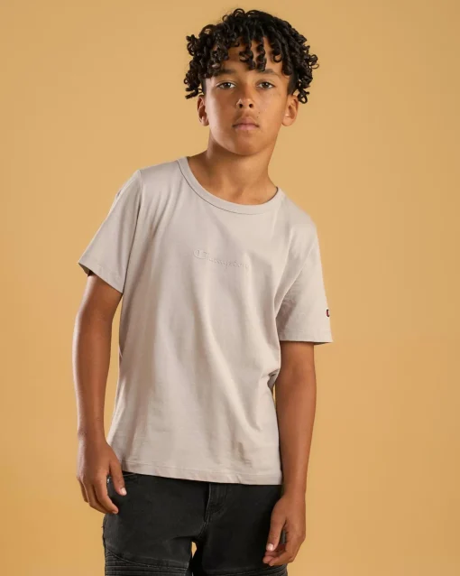Boys' Tonal Script T-Shirt