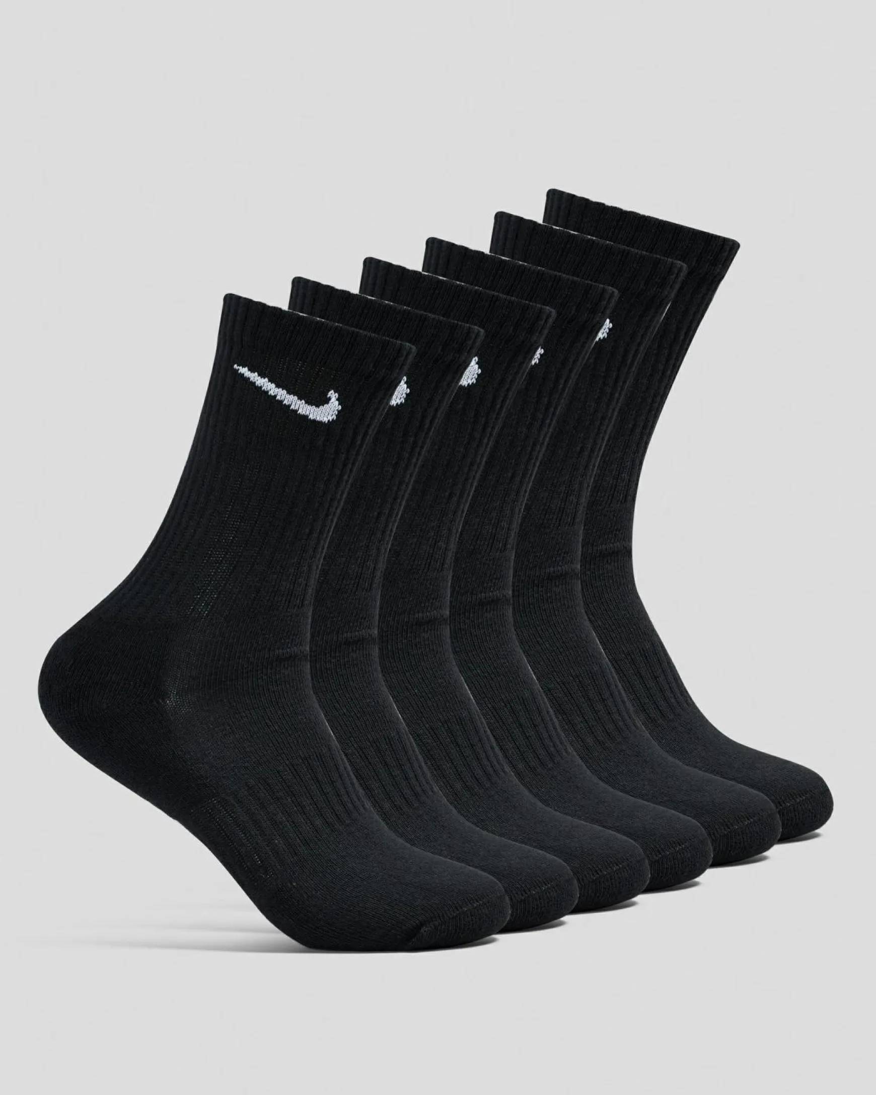 Boys' Training Crew Socks 6 Pack