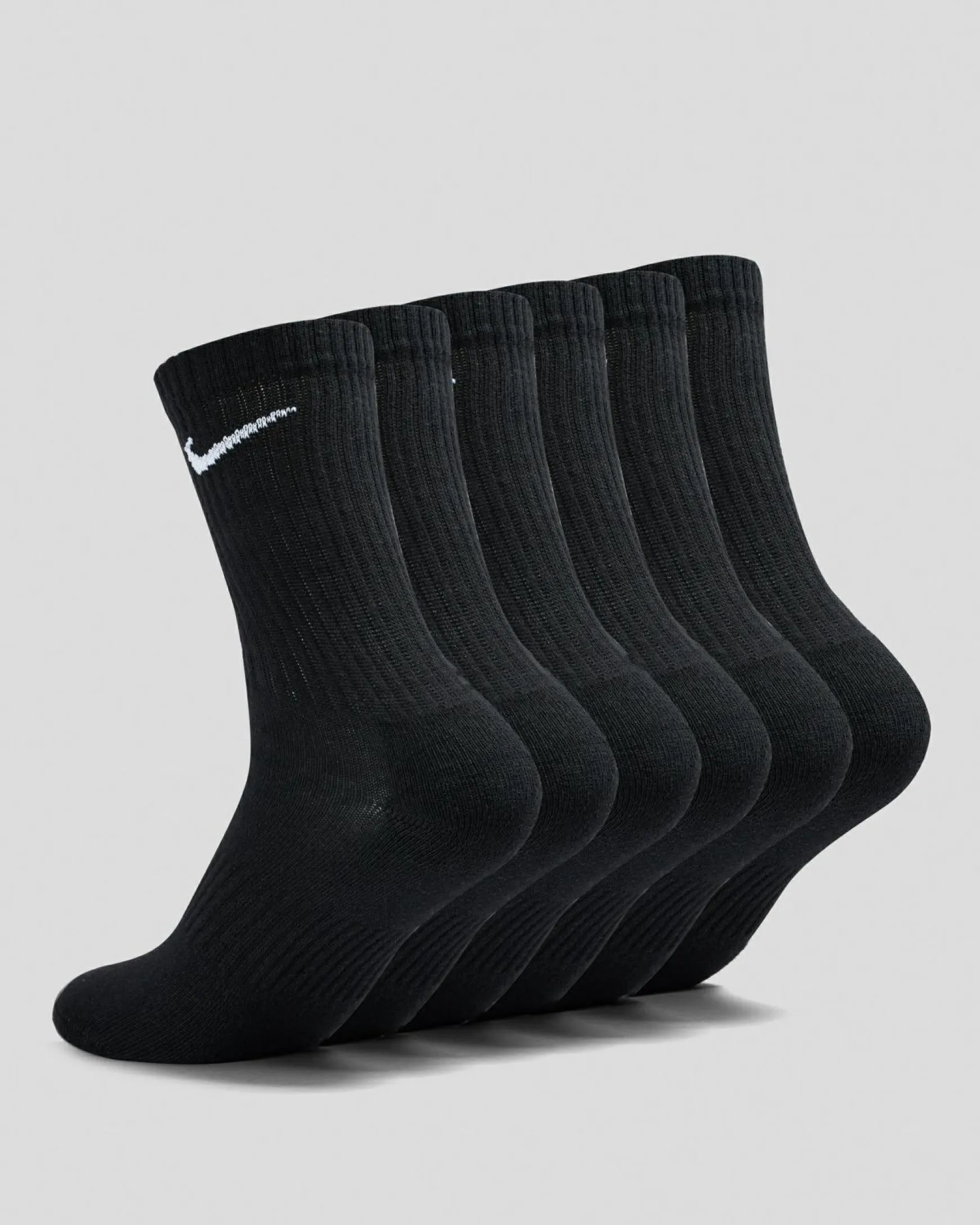 Boys' Training Crew Socks 6 Pack