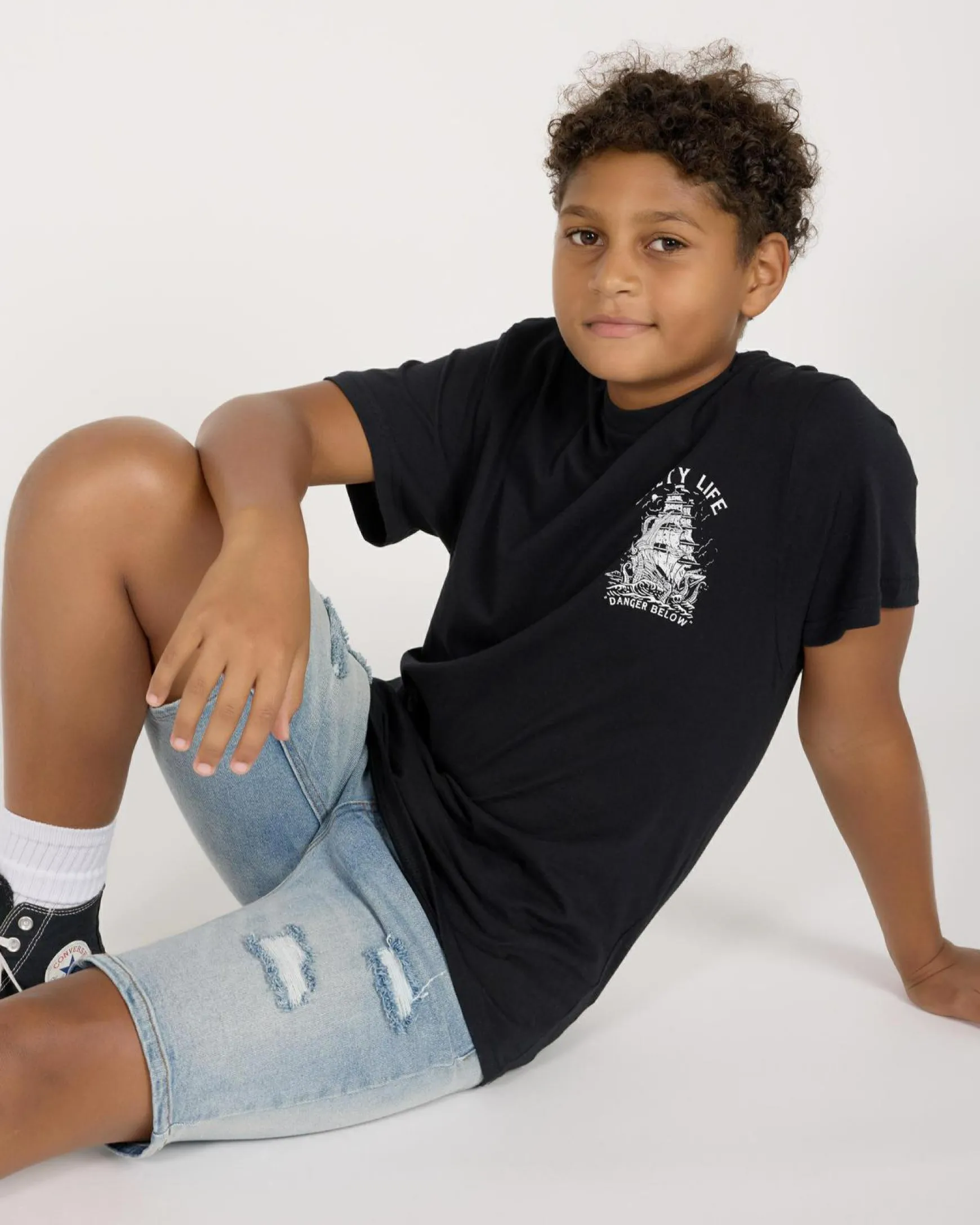 Boys' Treacherous Sea T-Shirt