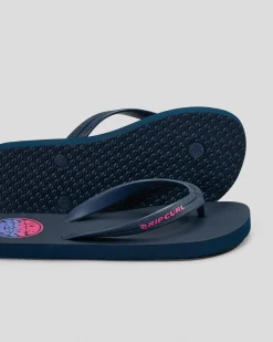 Boys' Wetty Fade Bloom Thongs