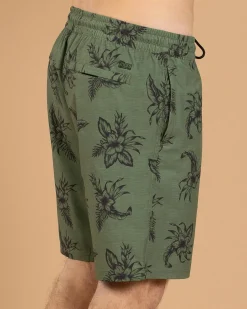 Bramble Elastic Waist Shorts