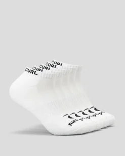 Brand Ankle Socks 5 Pack