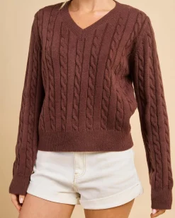 Bristol V Neck Knit Jumper