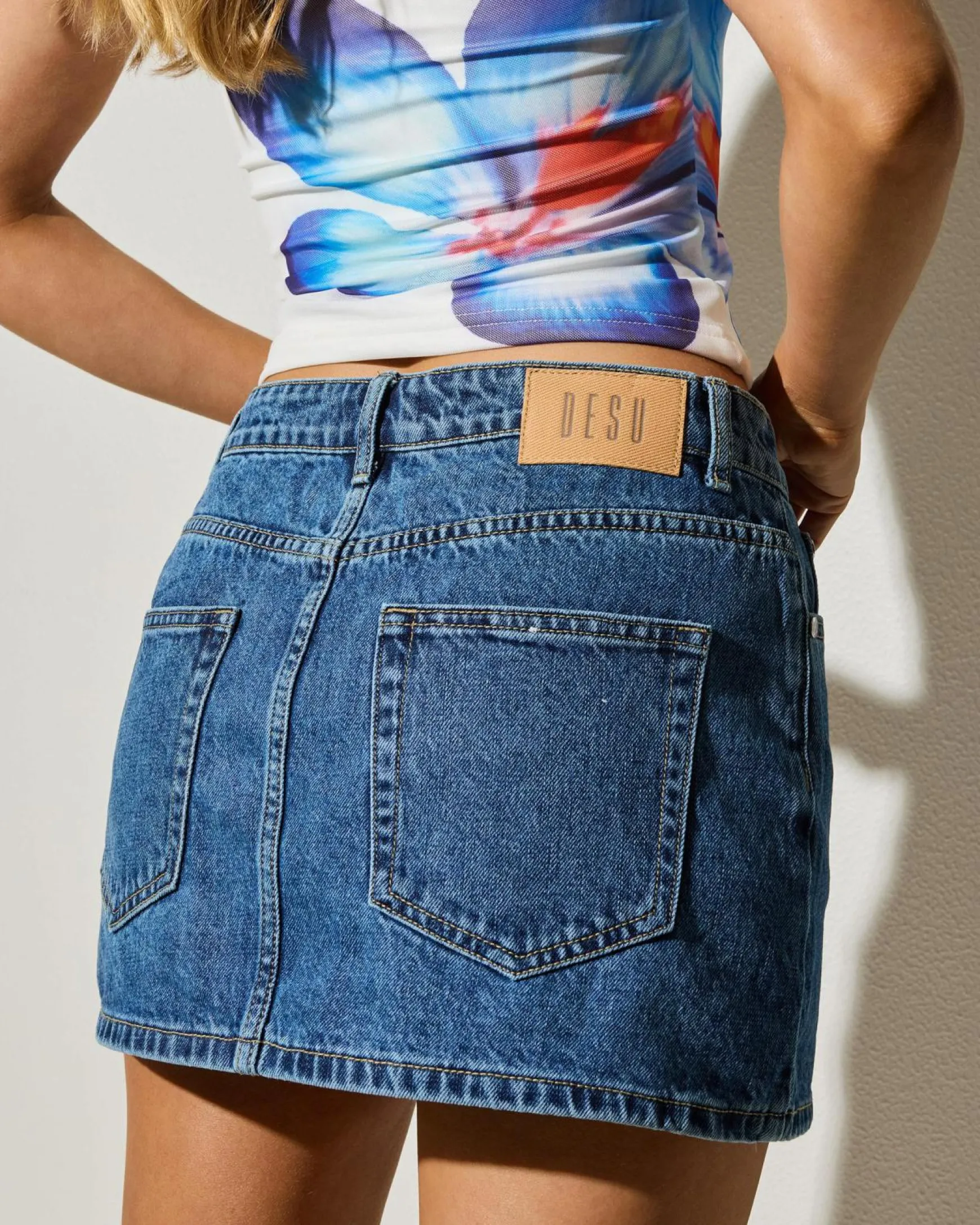 Bronte Denim Skirt