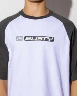 Bubble Raglan Short Sleeve T-Shirt