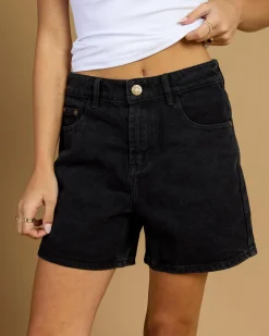 Byron Mid Denim Shorts