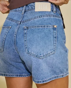 Byron Mid Denim Shorts