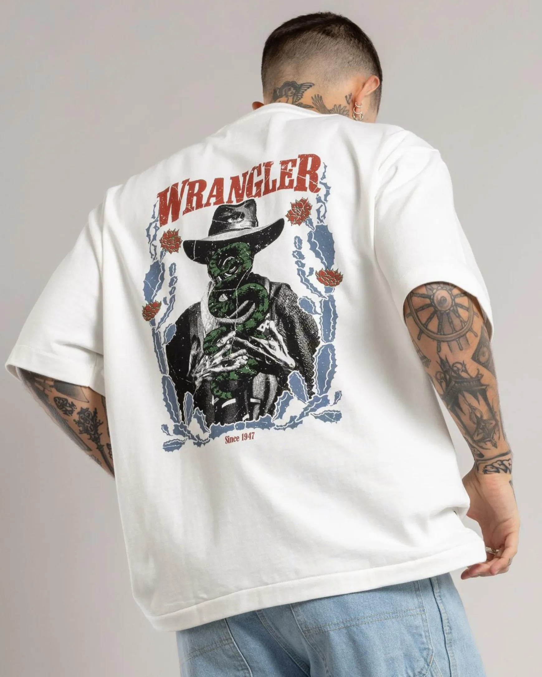 Cactus Cowboy Boxcar T-Shirt