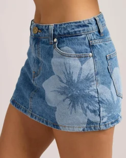 Callista Denim Skort
