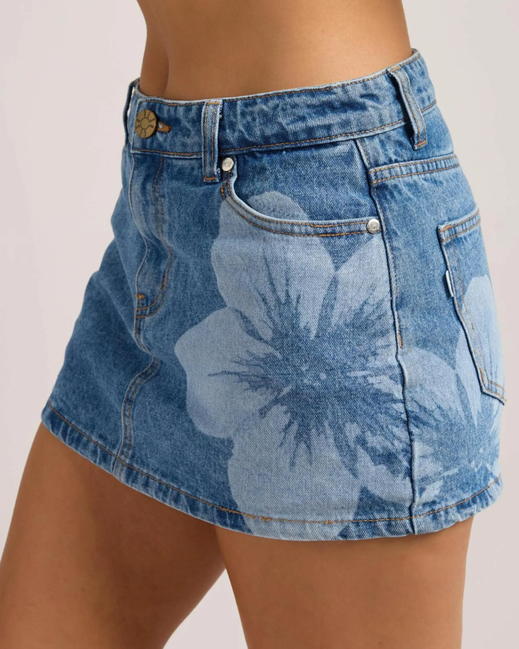 Callista Denim Skort