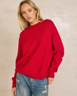 Calypso Crew Neck Knit Jumper