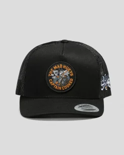 Captain Cooked Twill Trucker Cap