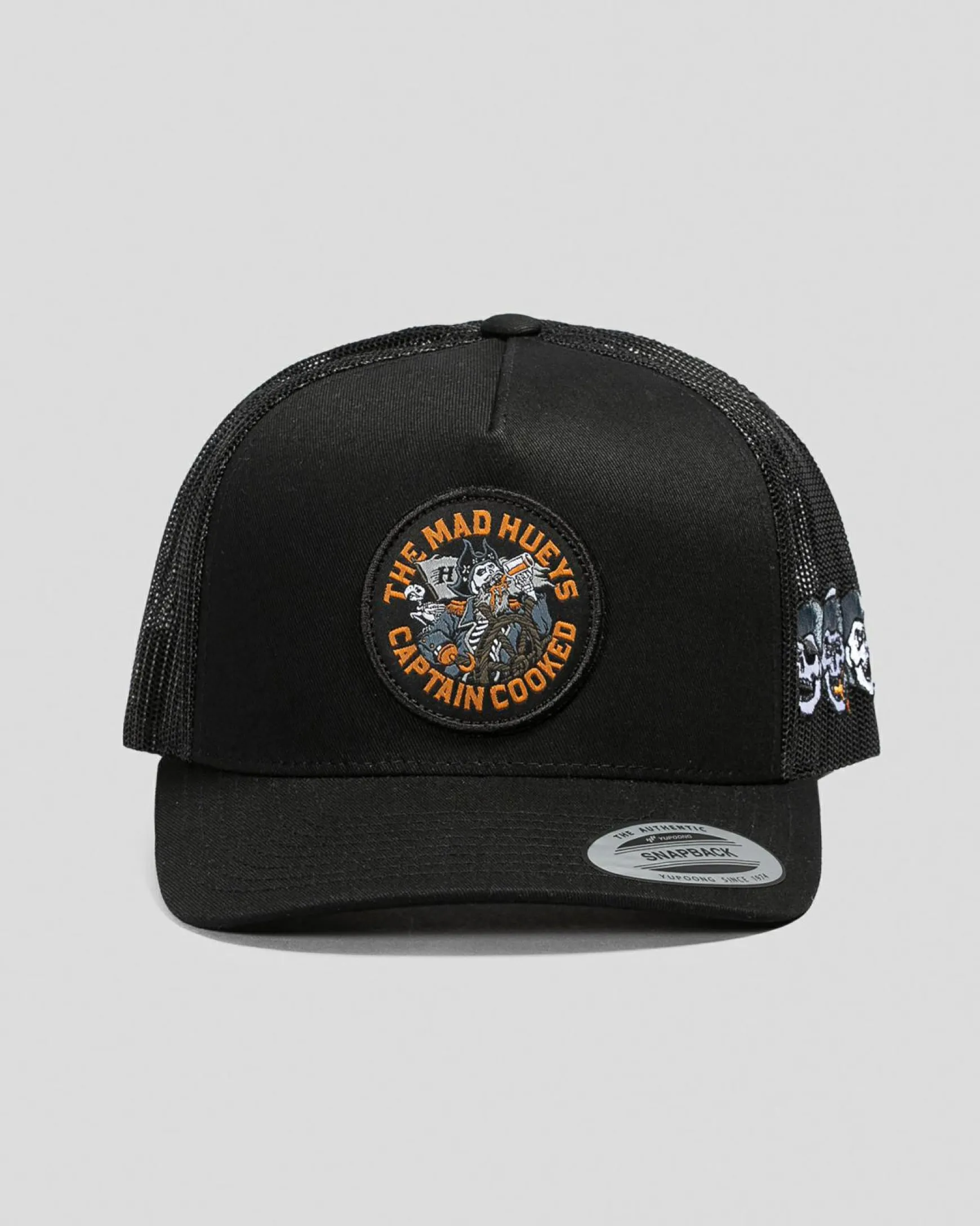 Captain Cooked Twill Trucker Cap