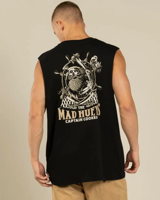 Captain Ship Faced Muscle Tank