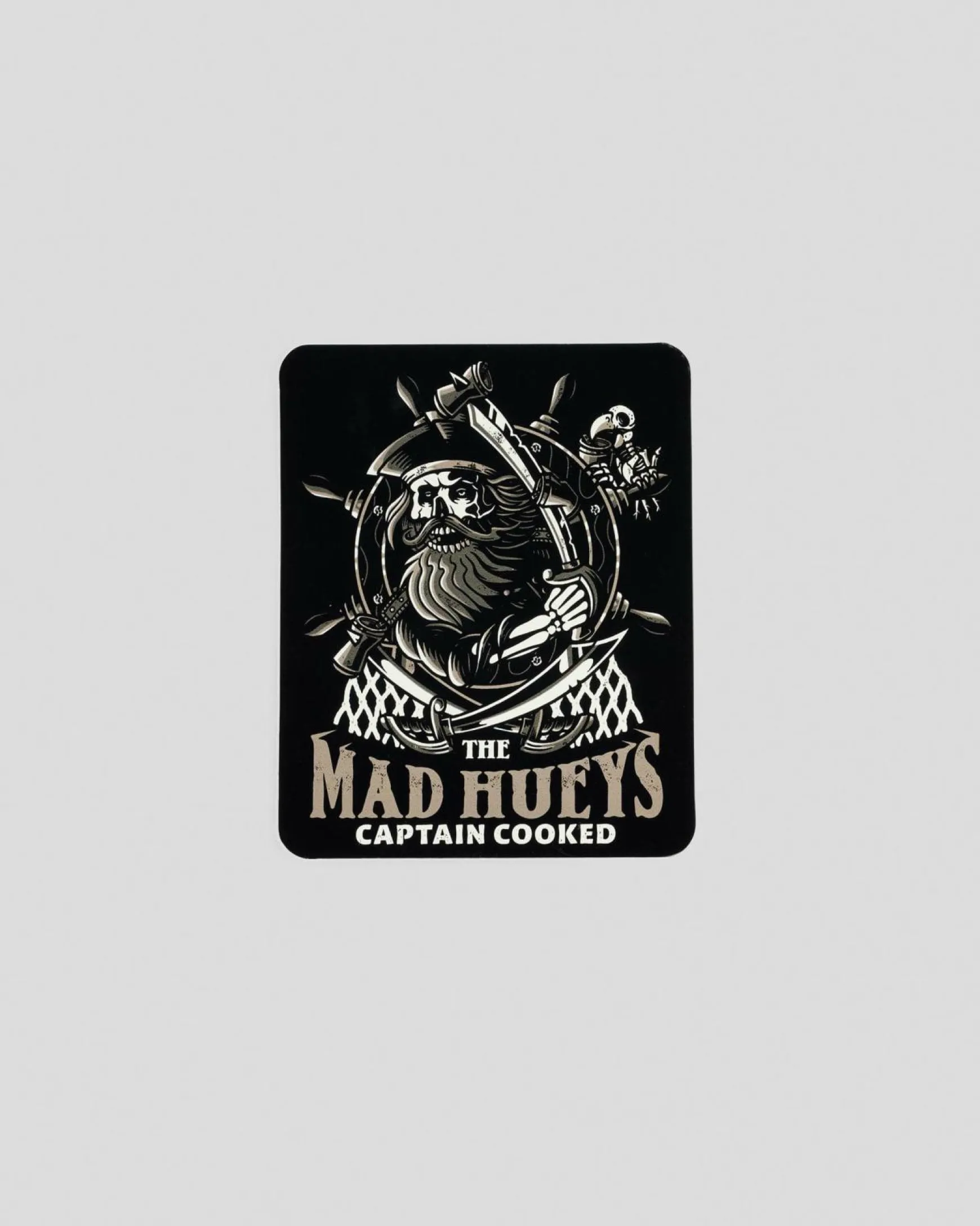 Captain Ship Faced Sticker