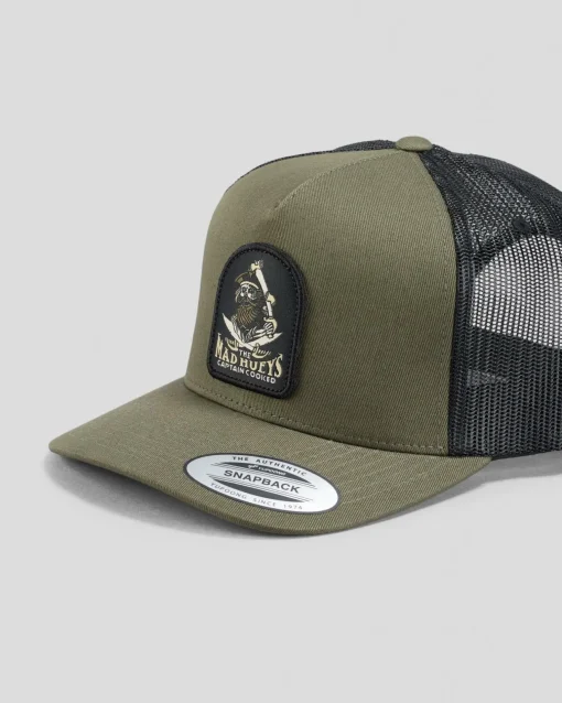 Captain Ship Faced Trucker Cap