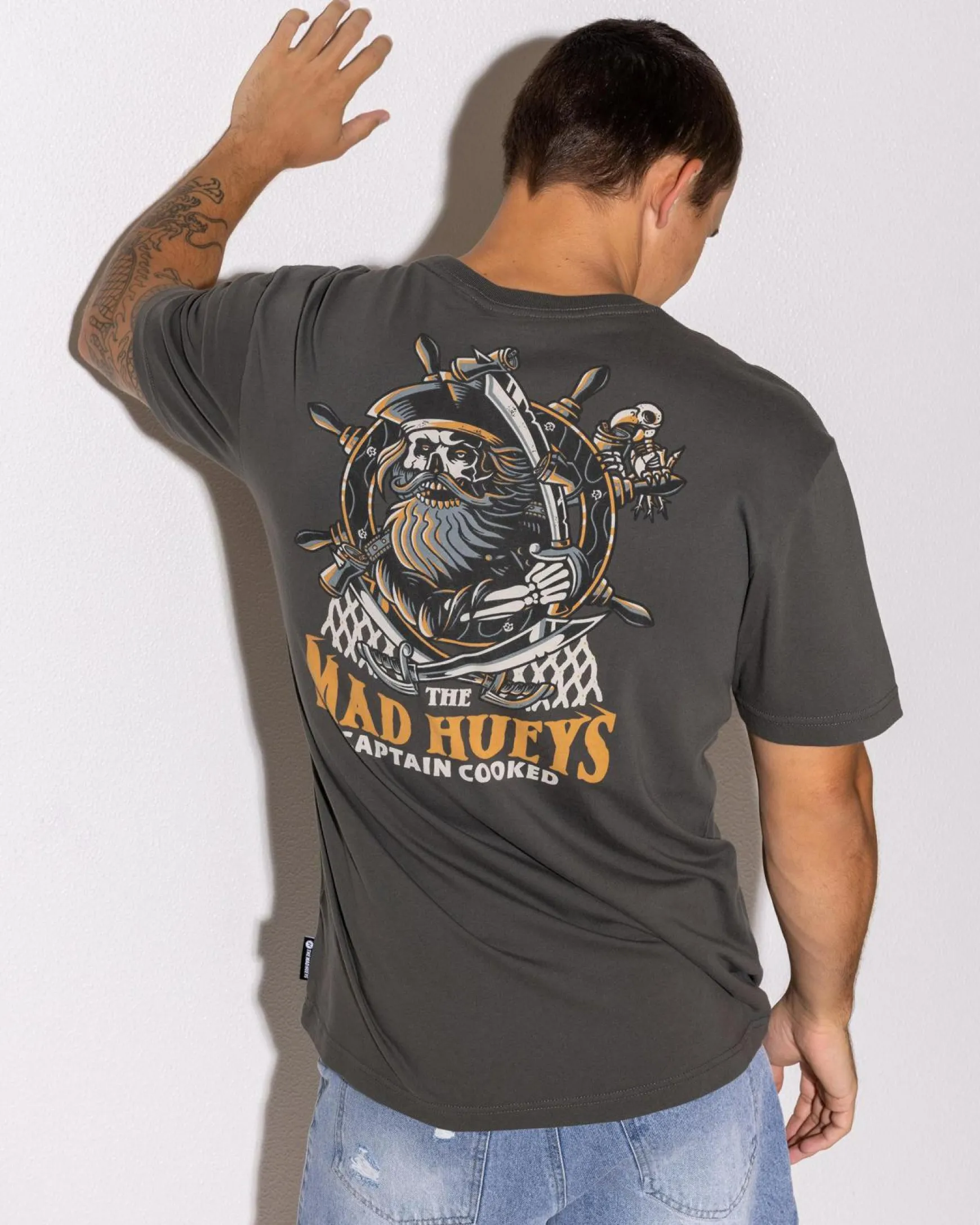 Captain Ship Faced T-Shirt