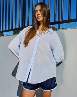 Carlie Stripe Long Sleeve Shirt