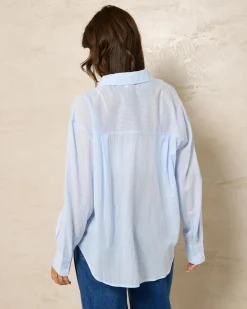 Carlie Stripe Long Sleeve Shirt