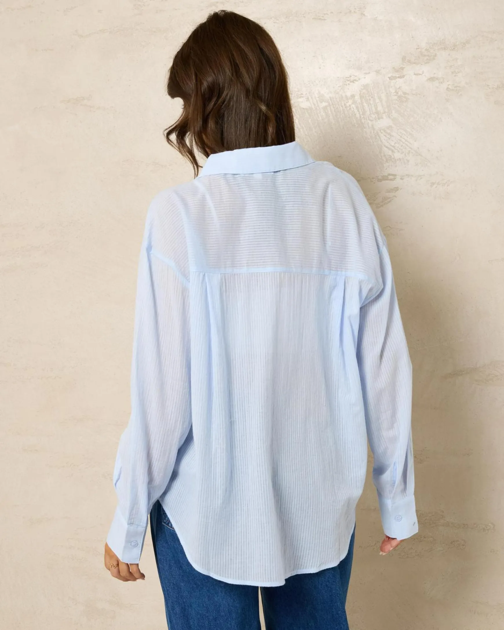 Carlie Stripe Long Sleeve Shirt