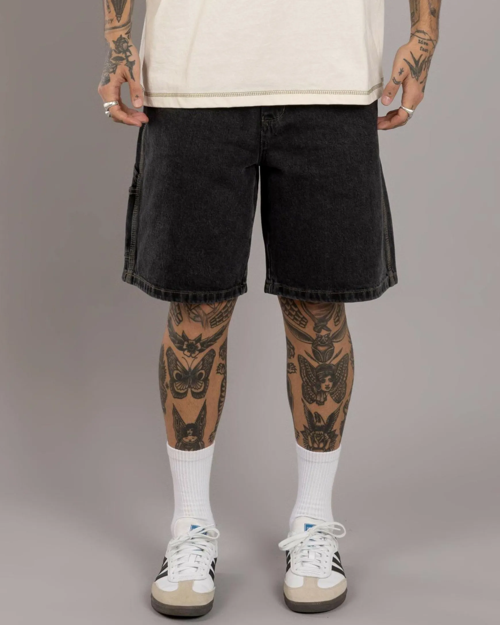 Carpenter Jean Shorts