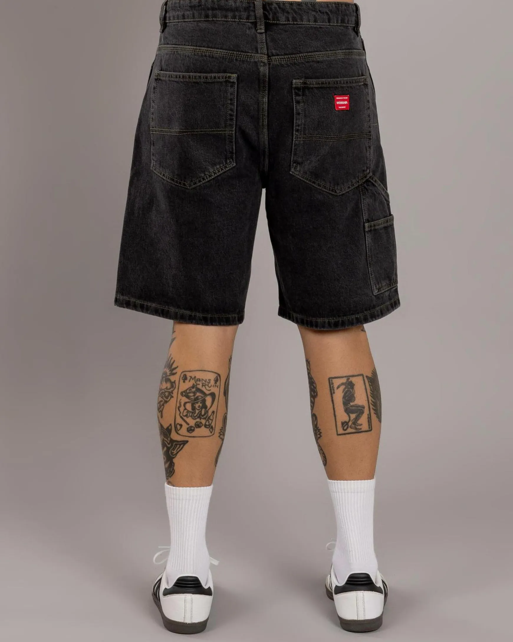 Carpenter Jean Shorts
