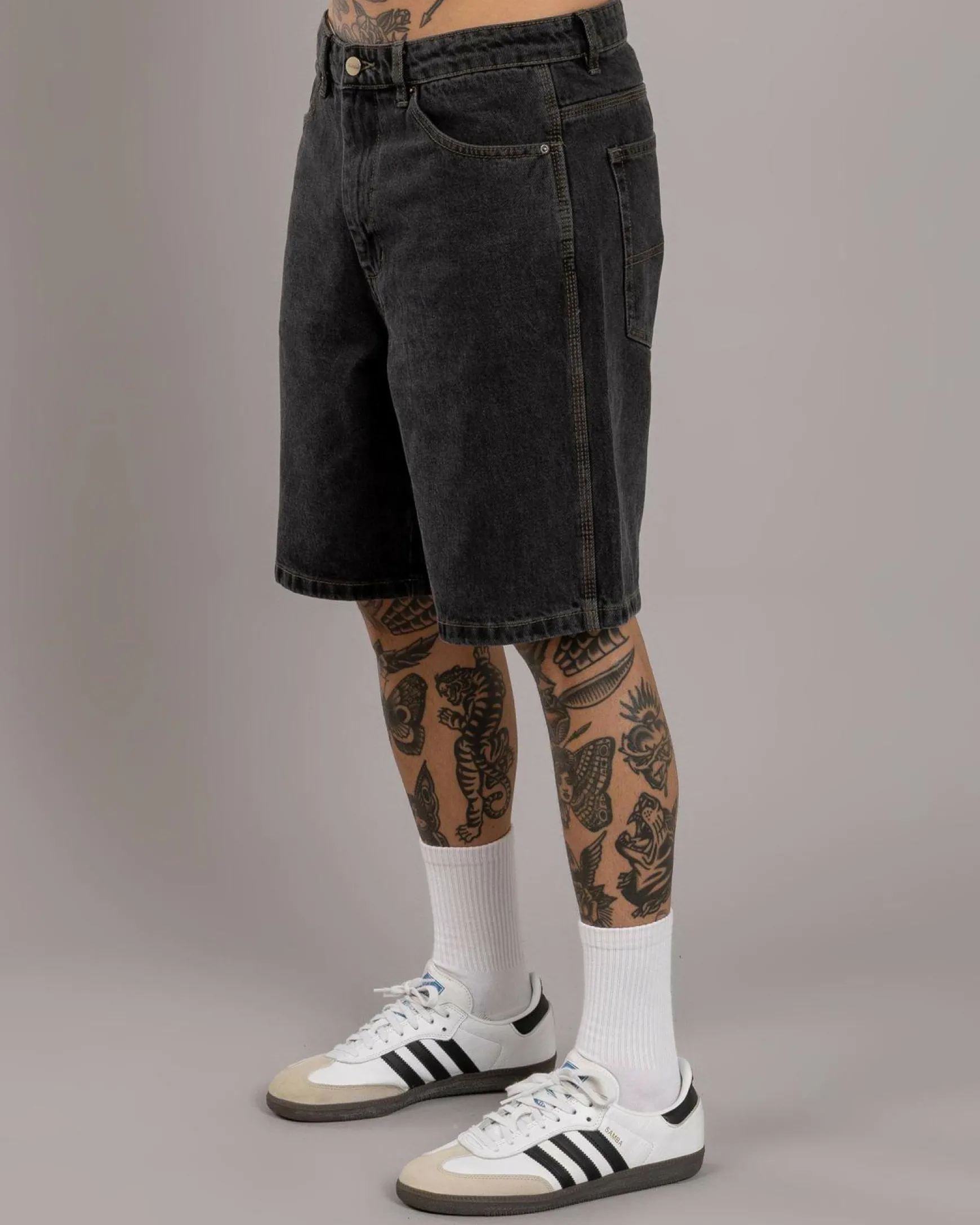 Carpenter Jean Shorts