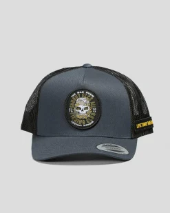 Caught Fk All Twill Trucker Cap