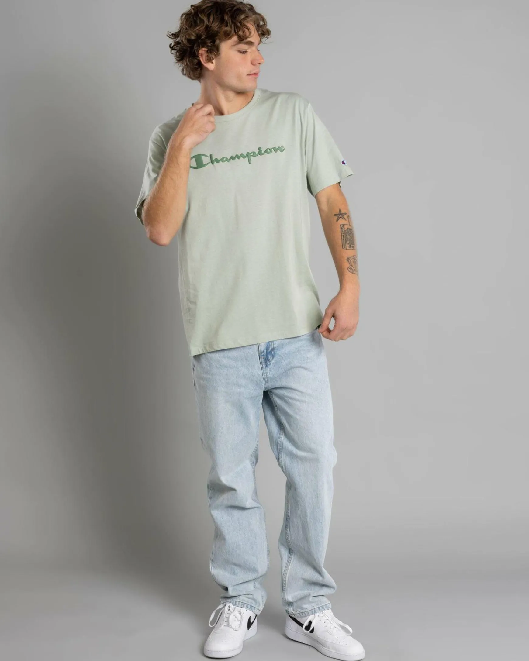 Champion Puff Script T-Shirt
