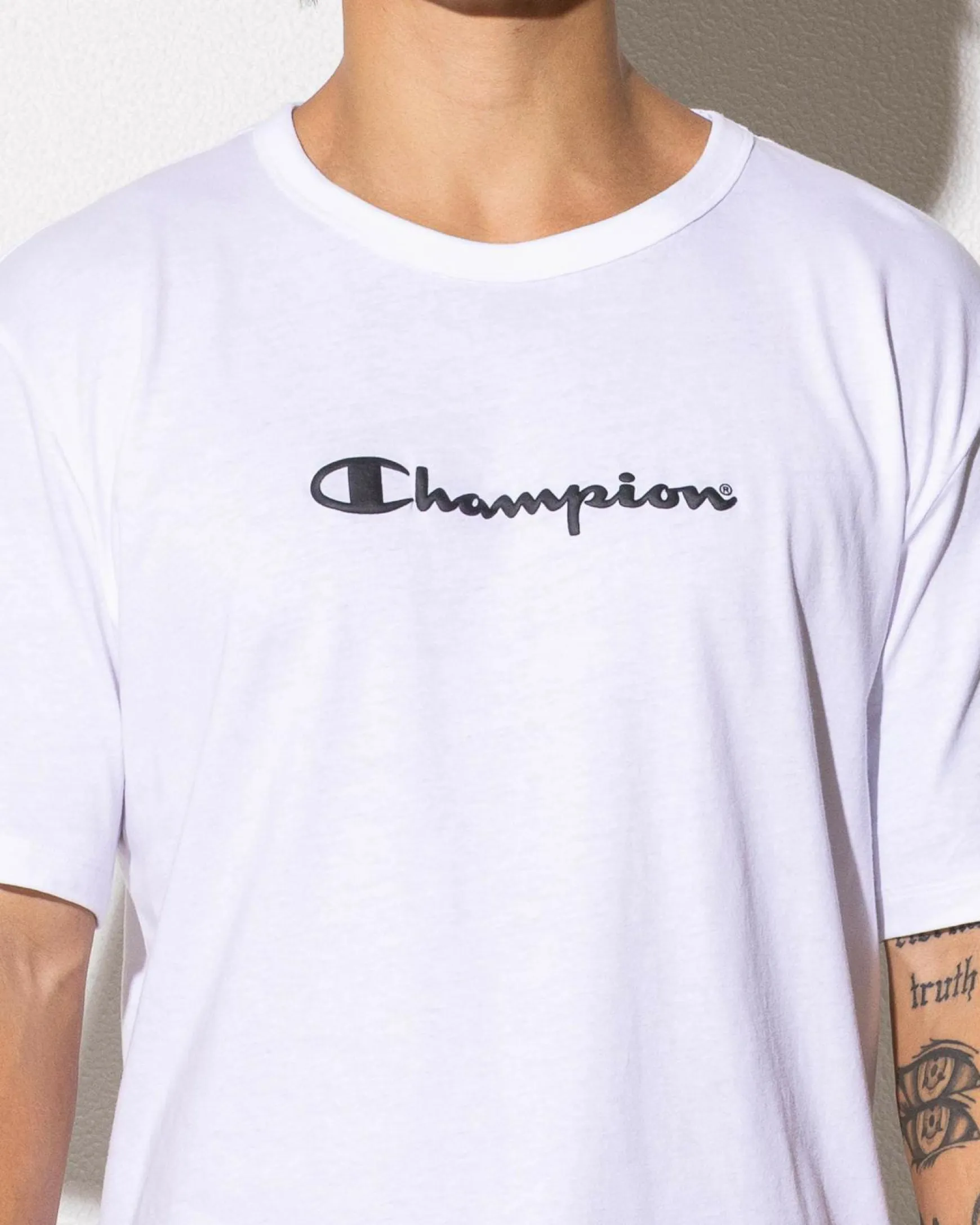 Champion Puff Script T-Shirt