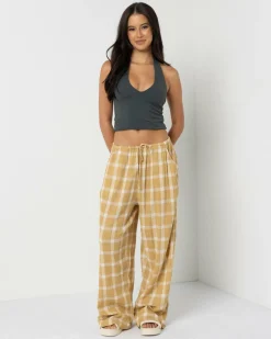 Checked Out Beach Pants
