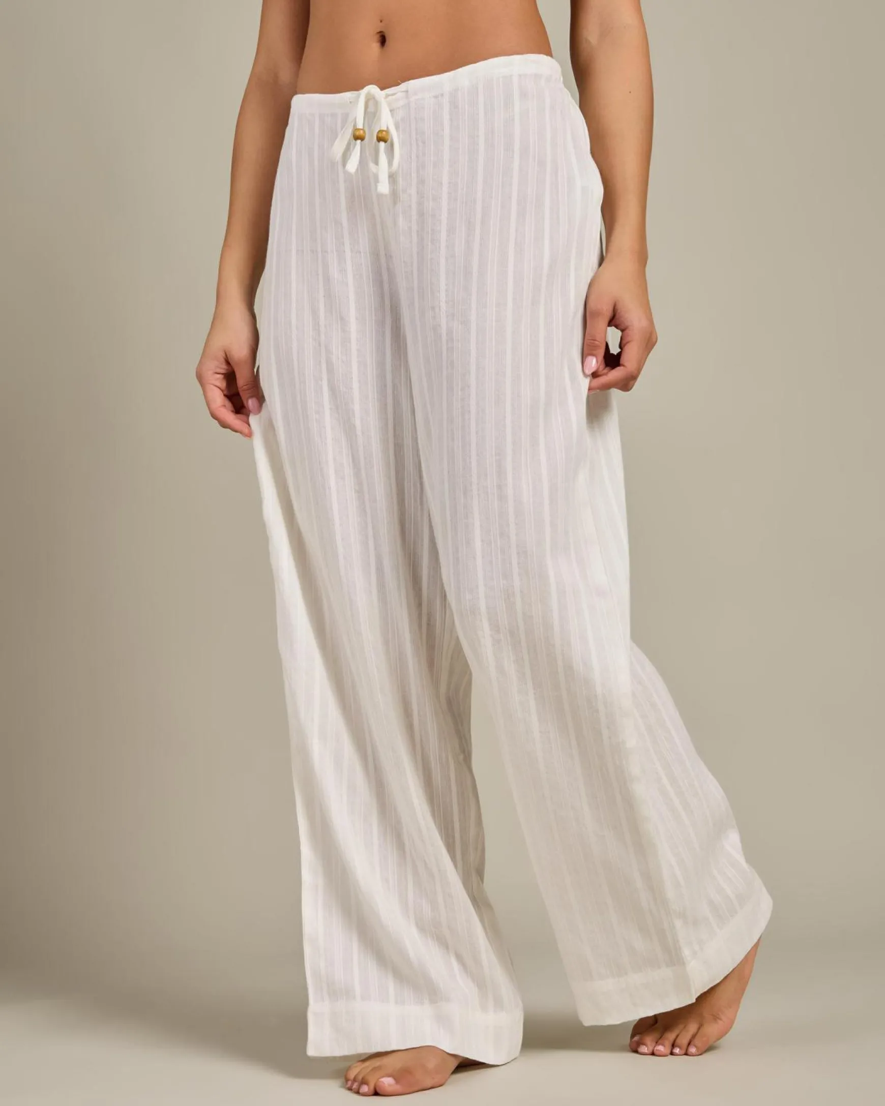 Cici Sheer Beach Pants