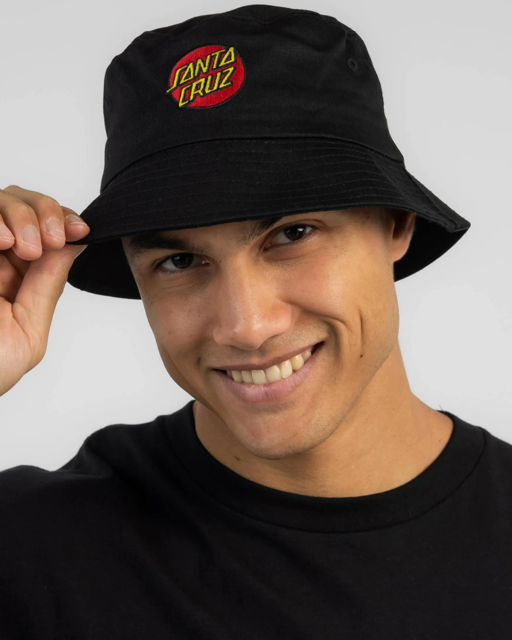 Classic Dot Patch Bucket Hat