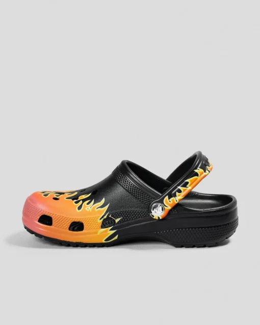 Classic Flames Clog