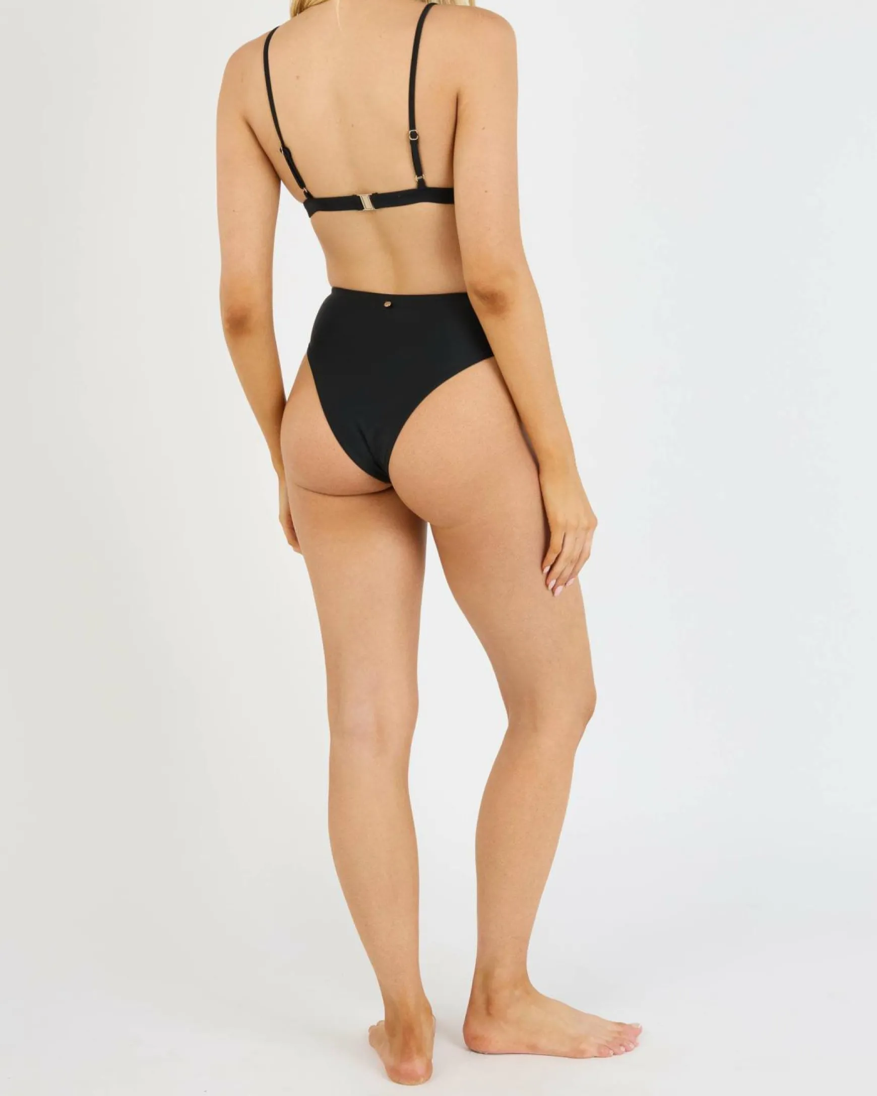 Classic High Waist Bikini Bottom